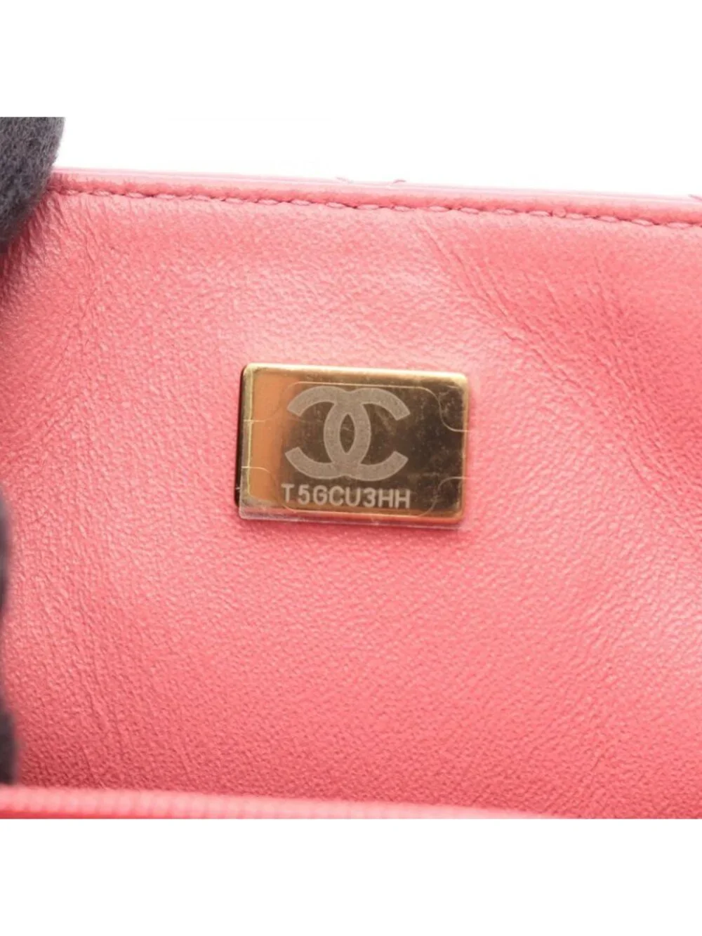 Chanel Shoulder Bag Mini Quilted Pink Lambskin Chain